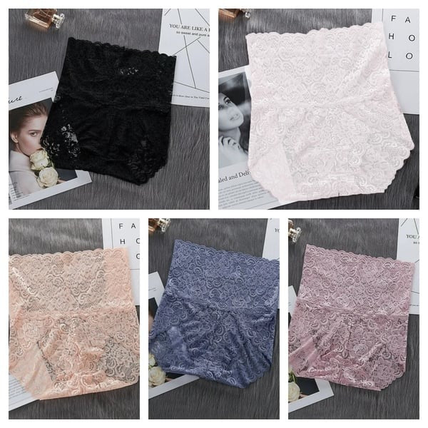Sexy High Waist Pretty Lace Panties