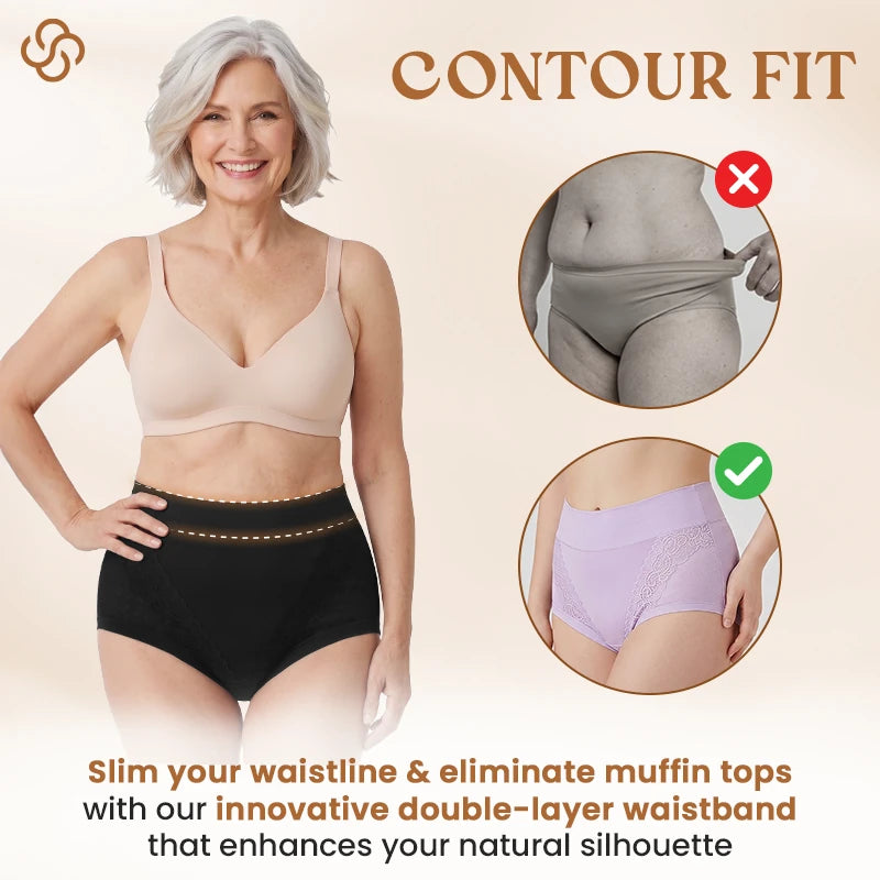 SofiLace - Elegant, Comfortable High-Waist Leakproof Panties for Seniors