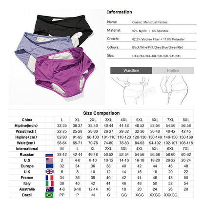 ⏳Limited-time offer - Buy one get three free!! 🔥2026's best-selling🏆 High-waisted leak-proof underwear ✨ Super elastic, invisible protection 🍃