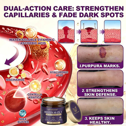 Made and Shipped from USA ✨Gethairlab® Biotin 10-in-1 Skin Restoration Cream 🍀