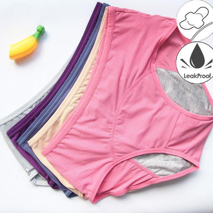 ⏳Limited-time offer - Buy one get three free!! 🔥2026's best-selling🏆 High-waisted leak-proof underwear ✨ Super elastic, invisible protection 🍃
