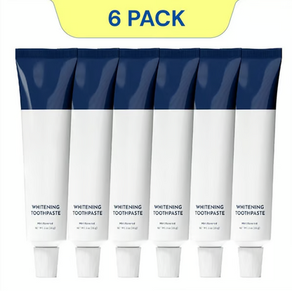 🦷 Fluoride-Free Hydroxyapatite Teeth Whitening Toothpaste with Coconut Oil & Xylitol ❄️