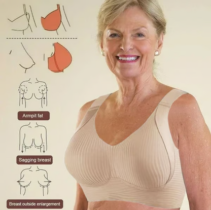 🎁Last Day Buy 1 Get 3 Packs 🔥 Super firming bra | Wire-free push-up bra 👍 No more sagging breasts
