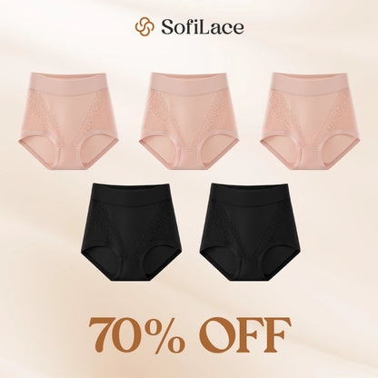 SofiLace - Elegant, Comfortable High-Waist Leakproof Panties for Seniors