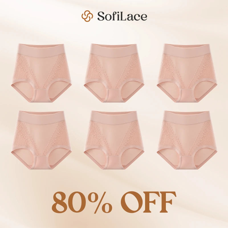 SofiLace - Elegant, Comfortable High-Waist Leakproof Panties for Seniors