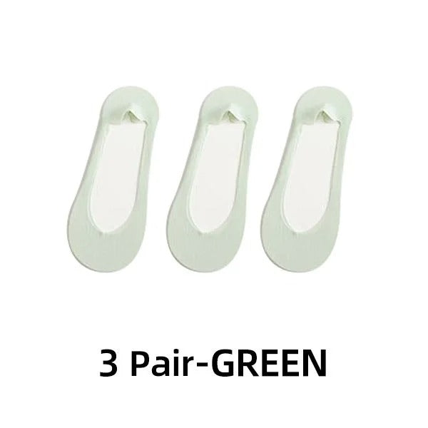 2025 Invisible Non-slip Ice Silk Socks