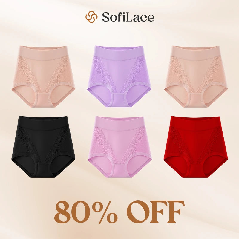 SofiLace - Elegant, Comfortable High-Waist Leakproof Panties for Seniors