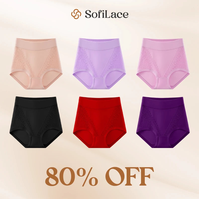 SofiLace - Elegant, Comfortable High-Waist Leakproof Panties for Seniors