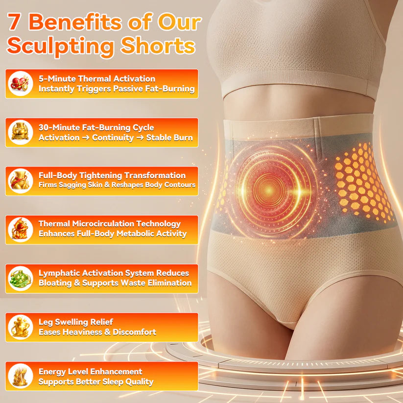 🎖️Official Brand Store |Slimoly®🐉✨2026 Moringa & Berberine 4-in-1 Micro-Particle Sculpting & Fat-Burn Shorts.