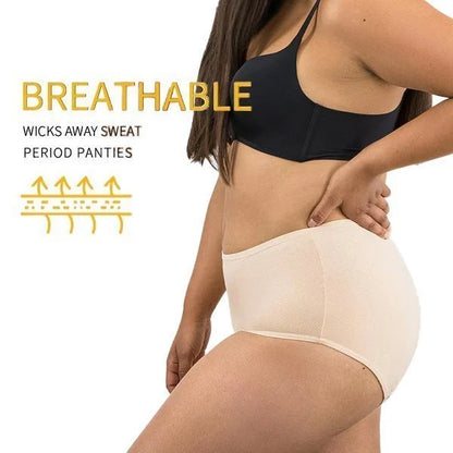 ⏳Limited-time offer - Buy one get three free!! 🔥2026's best-selling🏆 High-waisted leak-proof underwear ✨ Super elastic, invisible protection 🍃