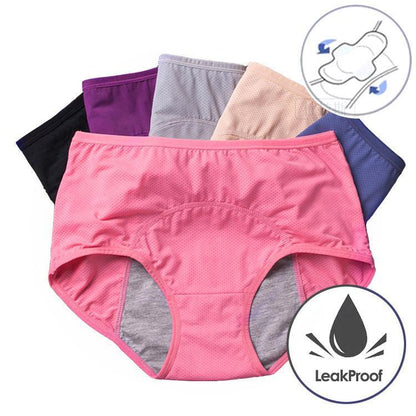 ⏳Limited-time offer - Buy one get three free!! 🔥2026's best-selling🏆 High-waisted leak-proof underwear ✨ Super elastic, invisible protection 🍃