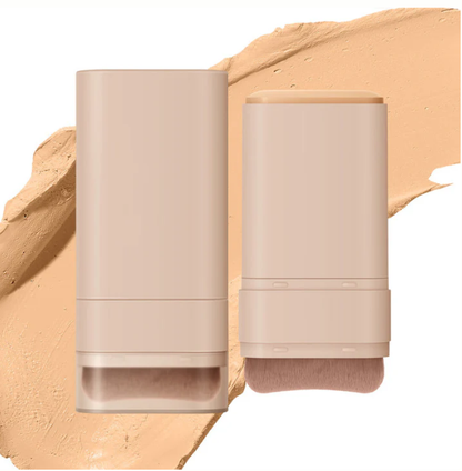 🔥Vente chaude🔥Bâton de Fond de Teint Mat Velouté avec Brosse Fine