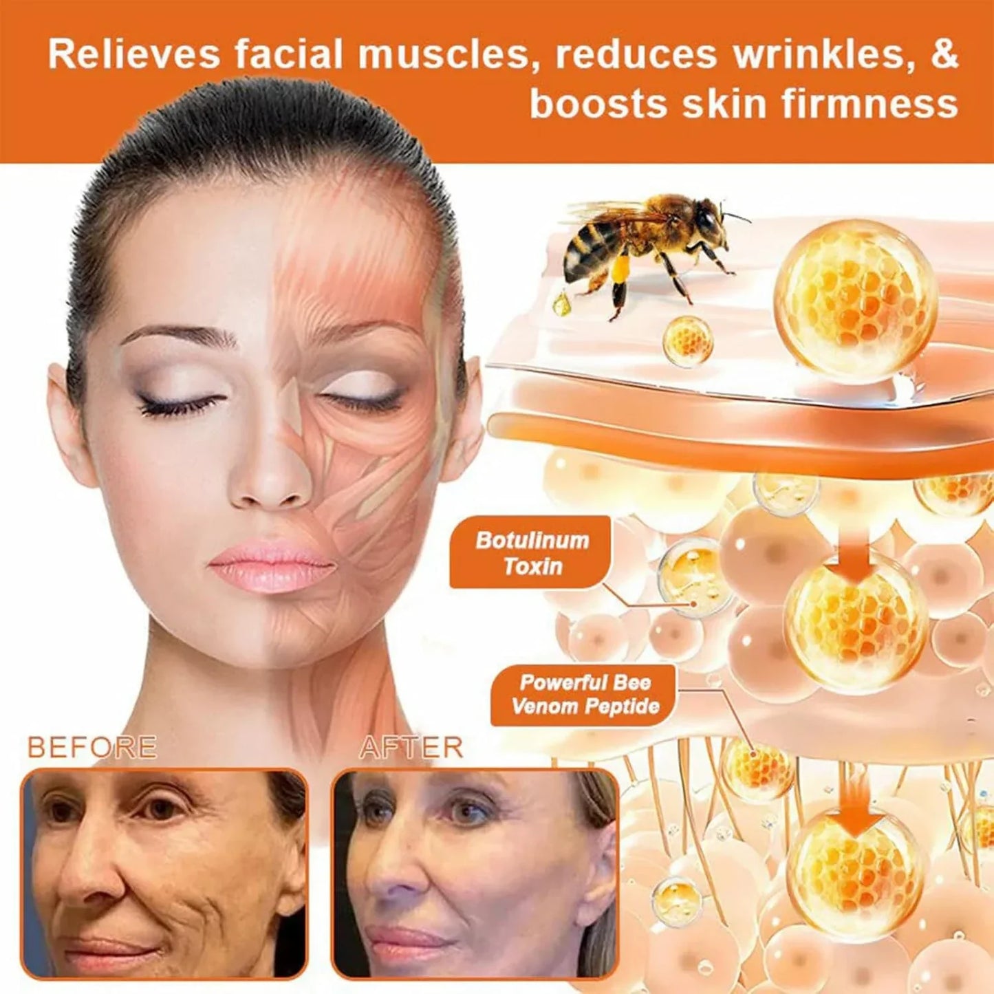 👨‍⚕️ Made and Shipped from US✅  Tlopa® Bee Venom Multi-Symptom Skin Treatment Cream