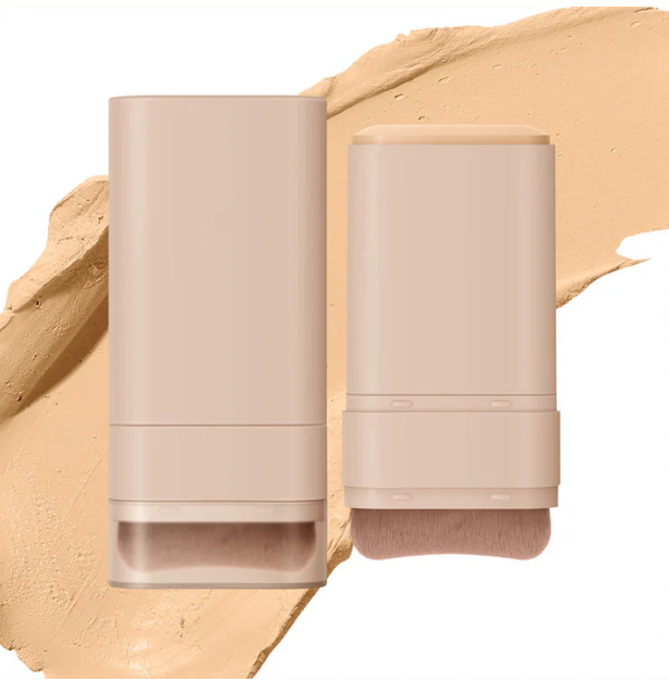 🔥Vente chaude🔥Bâton de Fond de Teint Mat Velouté avec Brosse Fine
